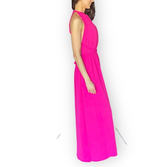 GORGEOUS Braided - PINK Brazilian Maxi Dress - Picture 3 of 8